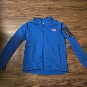 The North Face Blue Full-Zip Jacket. Near Mint